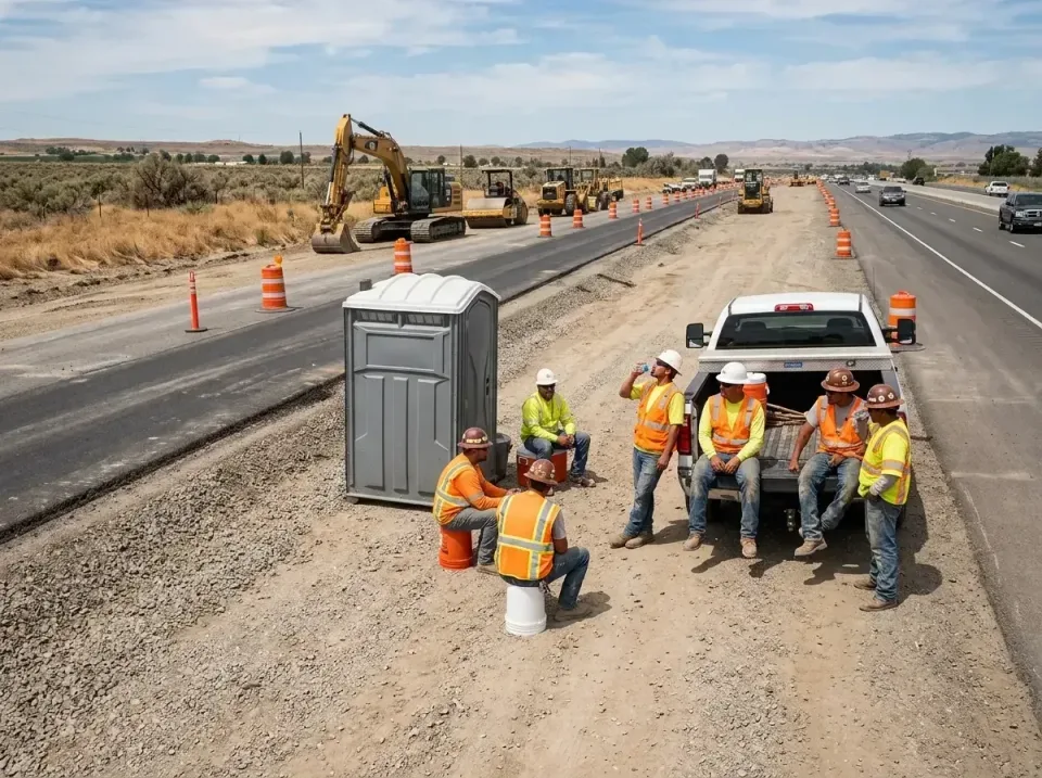 highway-road-construction-crew-007 — frequently asked questions, Porta Potty and Restroom Rentals in Verdigris, OK